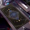 XXL Коврик для мыши с дизайном карт Таро, большой игровой ковер, настольные аксессуары для ноутбука, нескользящая резиновая основа