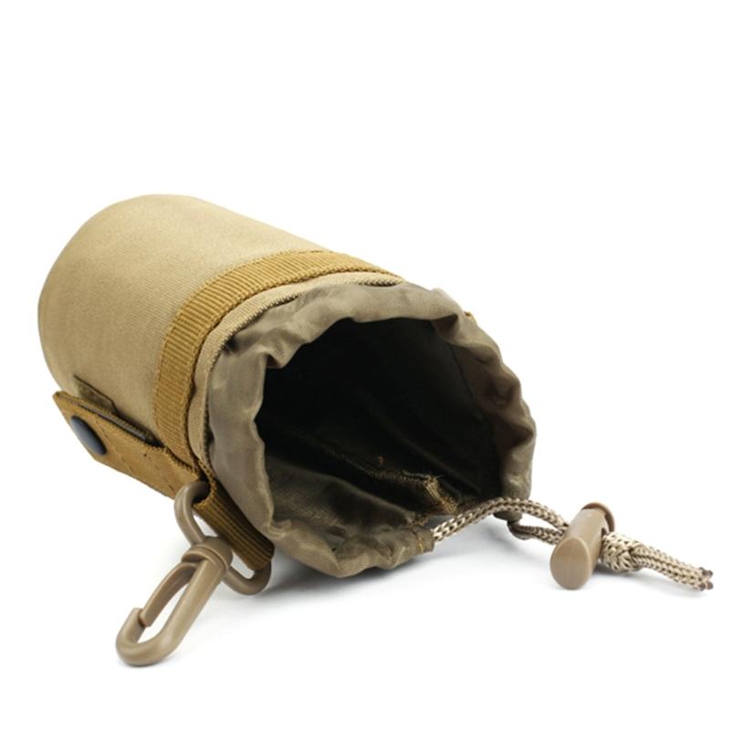 Сумка-подсумок Molle для бутылки с водой, регулируемая стропа, сумка на шнурке