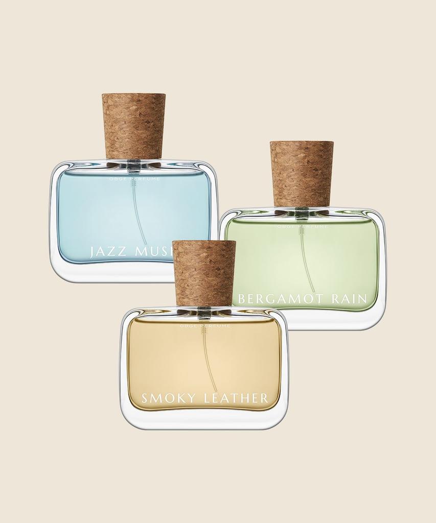 Natural Cover Foundation + Perfume 50ml Set (Choose 1 from Bergaot Rain, Jazz Musk, or Smoky Leather)
