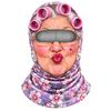 Breathable Funny Ski Mask Old Man Pattern Full Face Mask  For Outdoor/Cycling/Pranks/Party