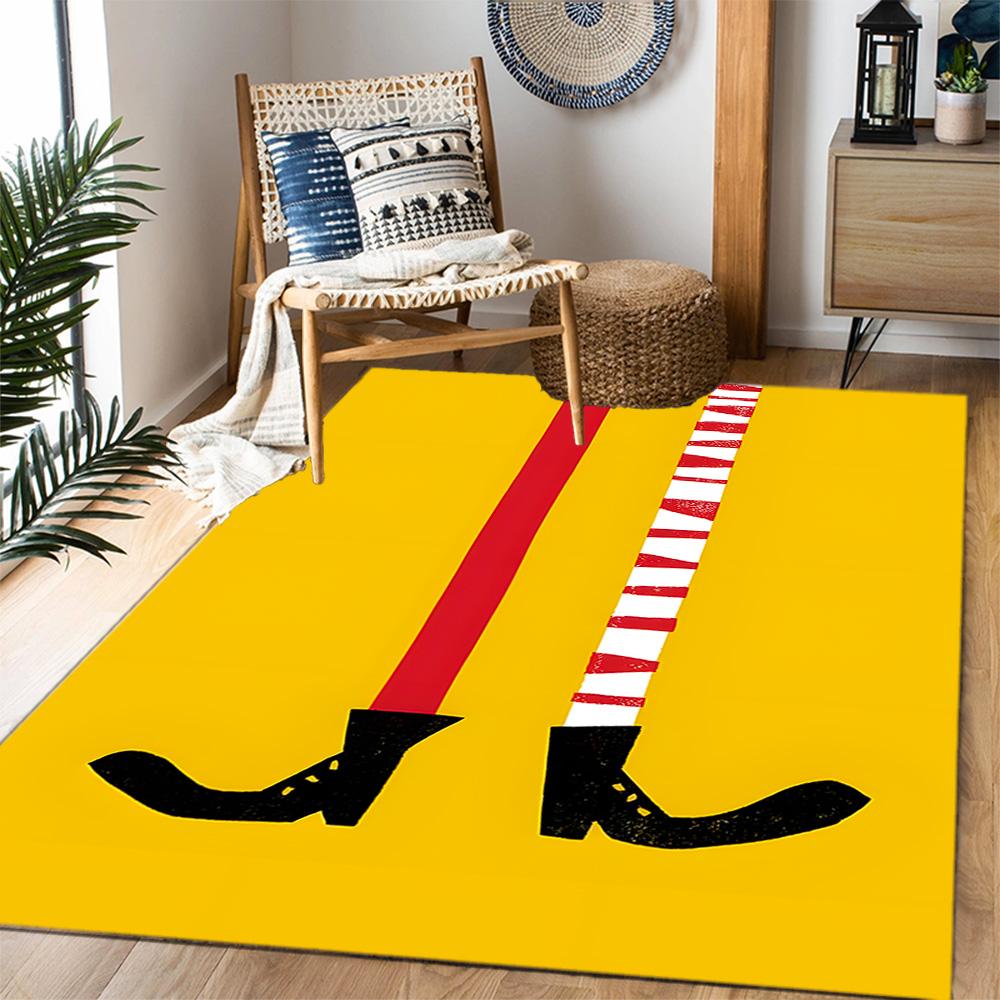 Pippi Adventure Floor Rug Office Rug Design for Kitchen Decorate room Living Rooms Entryway Antislip Carpet Office home decor Spiritual Gift