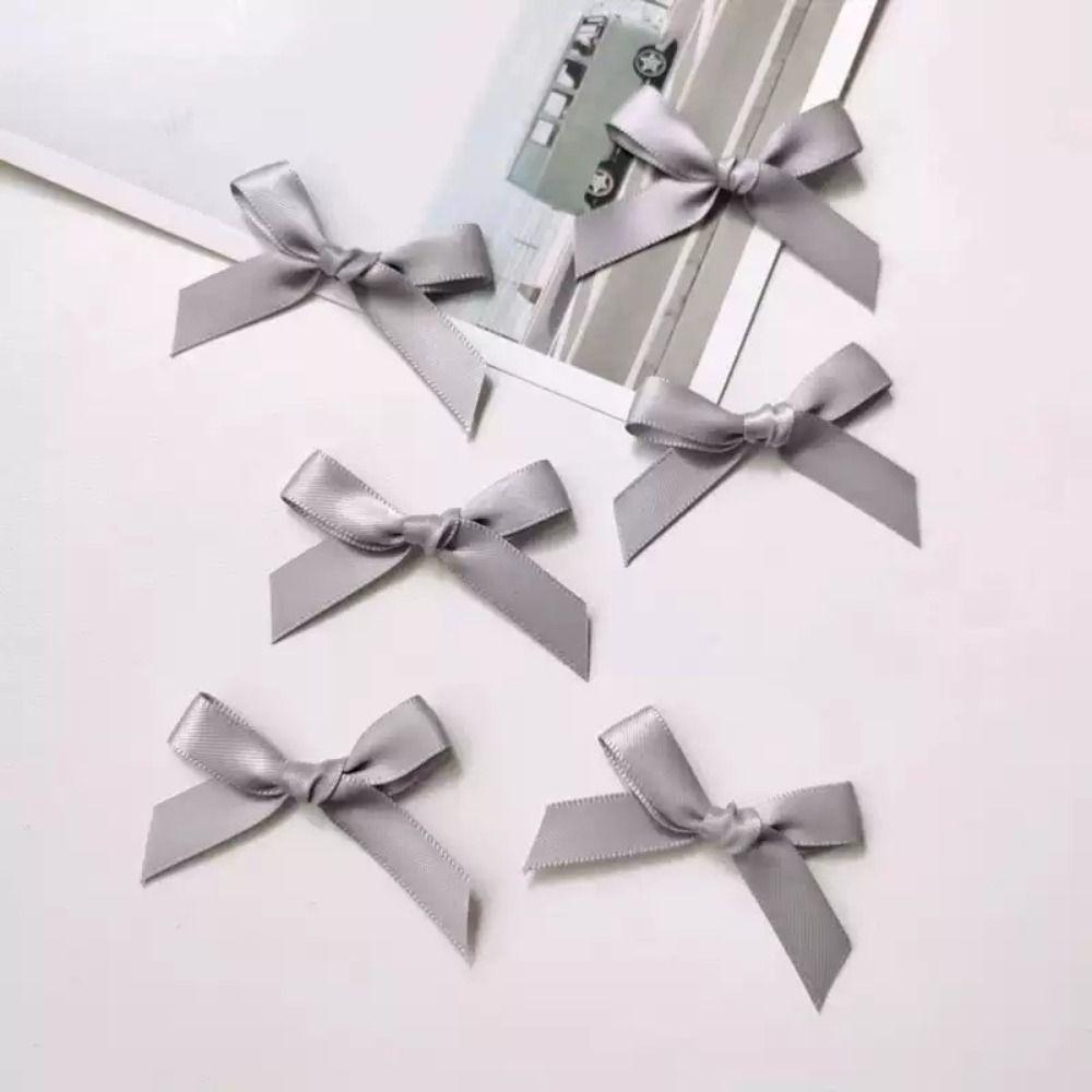 10 шт. Мини-зажимы для парика куклы, мини-заколки для волос с бантиком, заколки для волос хлопковой куклы, головной убор