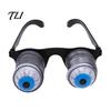 Lightweight Eyewear for All Ages Pop-Out Eyes Glasses, Wobbly on Springs Novelty Funny Glasses Photo Booths Prank Halloween Costume Parties, Carnival