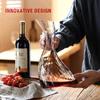 S-образный винный графин - Элегантный графин из кристально чистого стекла без свинца, графин для красного вина, контейнер для сока, графины для вина