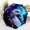 Fantasy Warriors Unite Folding umbrella travel durable Umbrella Umbrella Gift