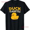 Смешная футболка с принтом про осведомленность о диабете I Duck Fiabetes Cool Rubber T Shirt винтажная стираная удобная повседневная дизайнерская одежда для мужчин унисекс