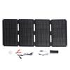 Foldable Solar Panel Charger 80W Dual USB PD Fast Charging Waterproof ETFE Monocrystalline Portable
