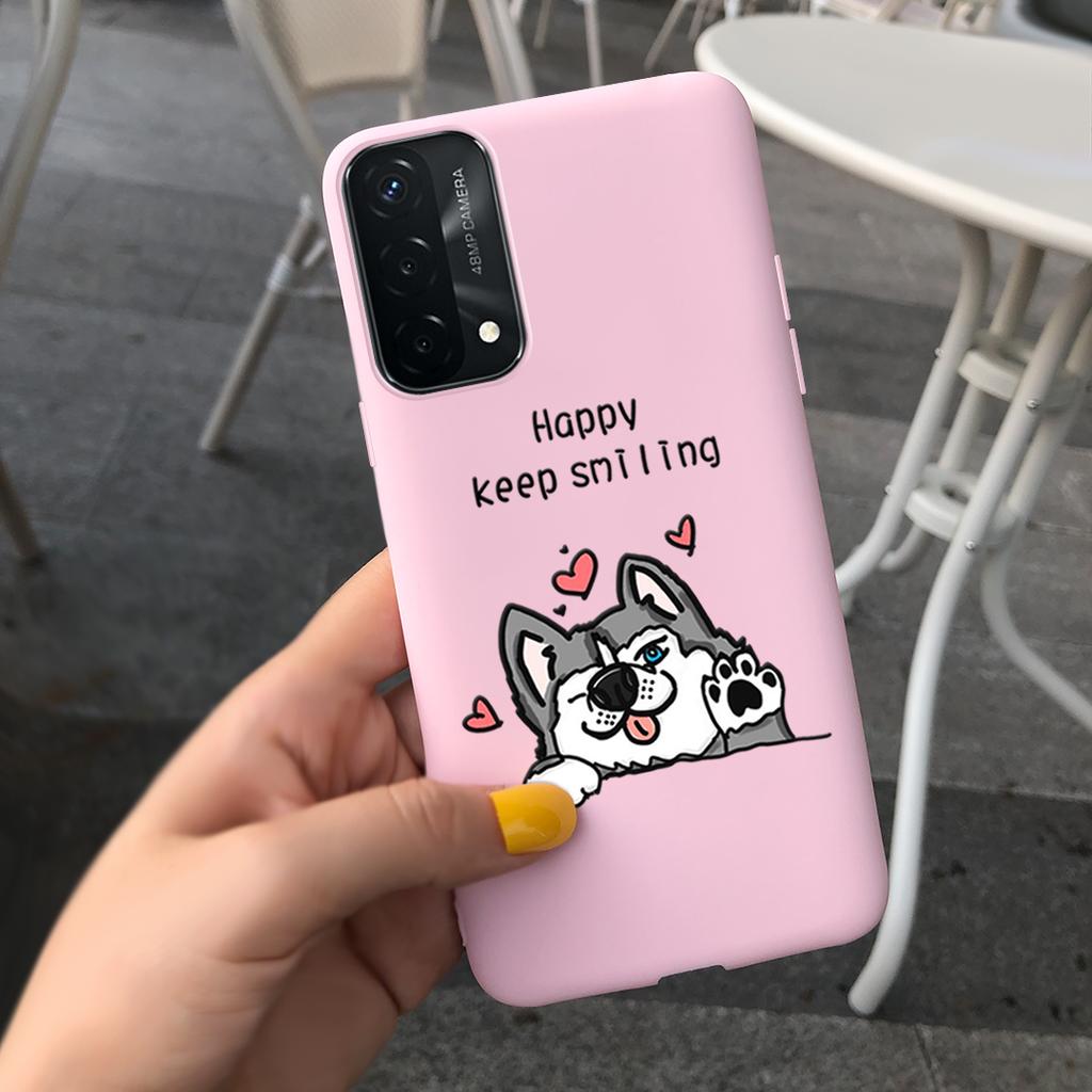 Чехол для OPPO A74 A74 5G Стильный силиконовый чехол-бампер конфетного цвета для OppoA74 4G A 74 CPH2219 oppoA74 5G Coque Funda