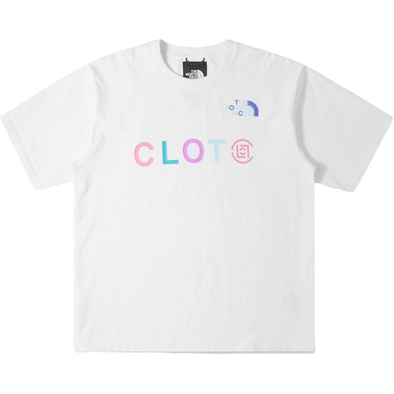 THE NORTH FACE x CLOT Urban Exploration SS24 T Shirt Unisex White NF0A8A5R-FN4