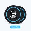 2pcs Silica Gel Car Coaster Water Cup Holder Anti Slip Pad Mat For Opel Corsa Astra H G J Insignia Vectra Zafira Meriva Hj3