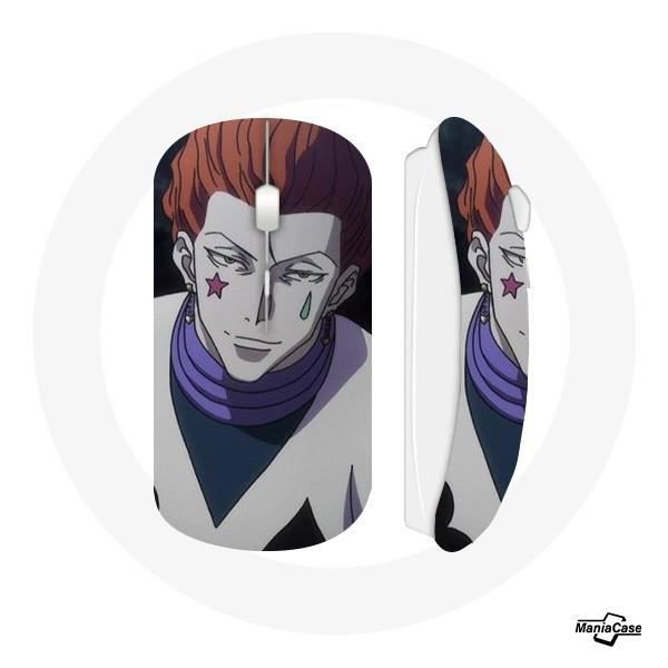 Souris Sans Fil - Hisoka - Hunter x Hunter - Clé USB WiFi incluse - Compatible Mac et PC - Blanc