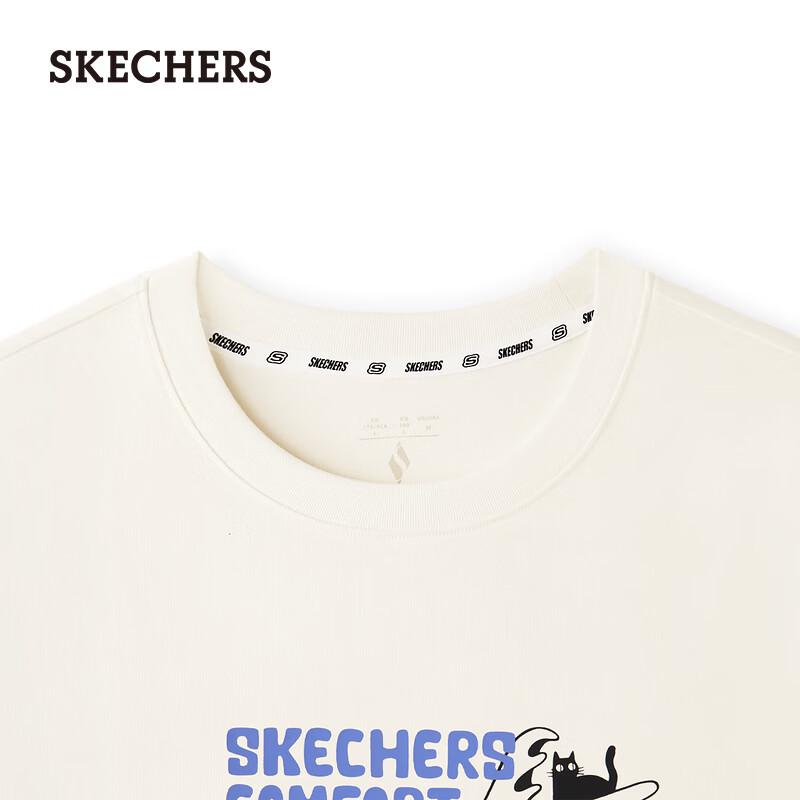 Skechers Унисекс охлаждающая дышащая вязаная футболка с коротким рукавом