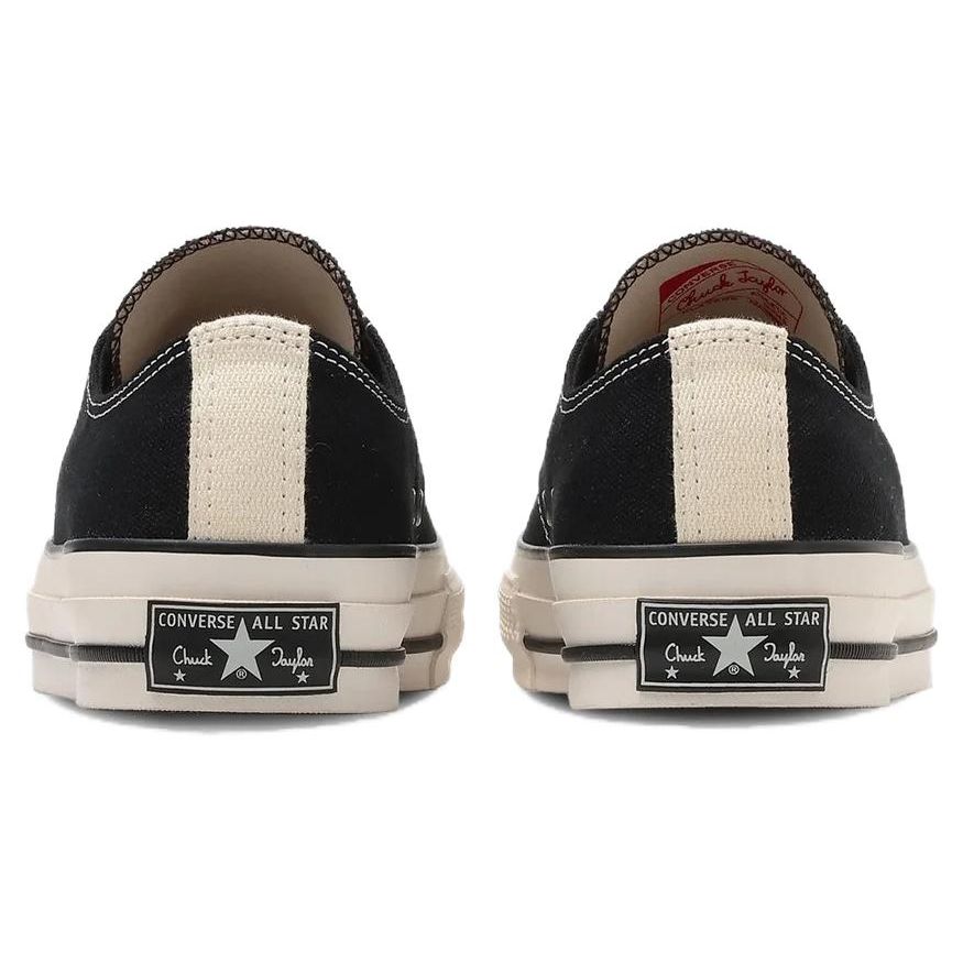 Converse Addict Chuck Taylor Canvas Ox Повседневные Прочные Дышащие Низкие Кеды Унисекс Черный 31311450
