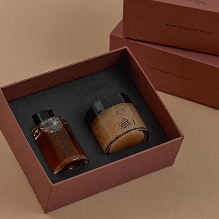 Fig Whisky Discovery Body Set - Body Scrub 44g / Body Oil 55ml