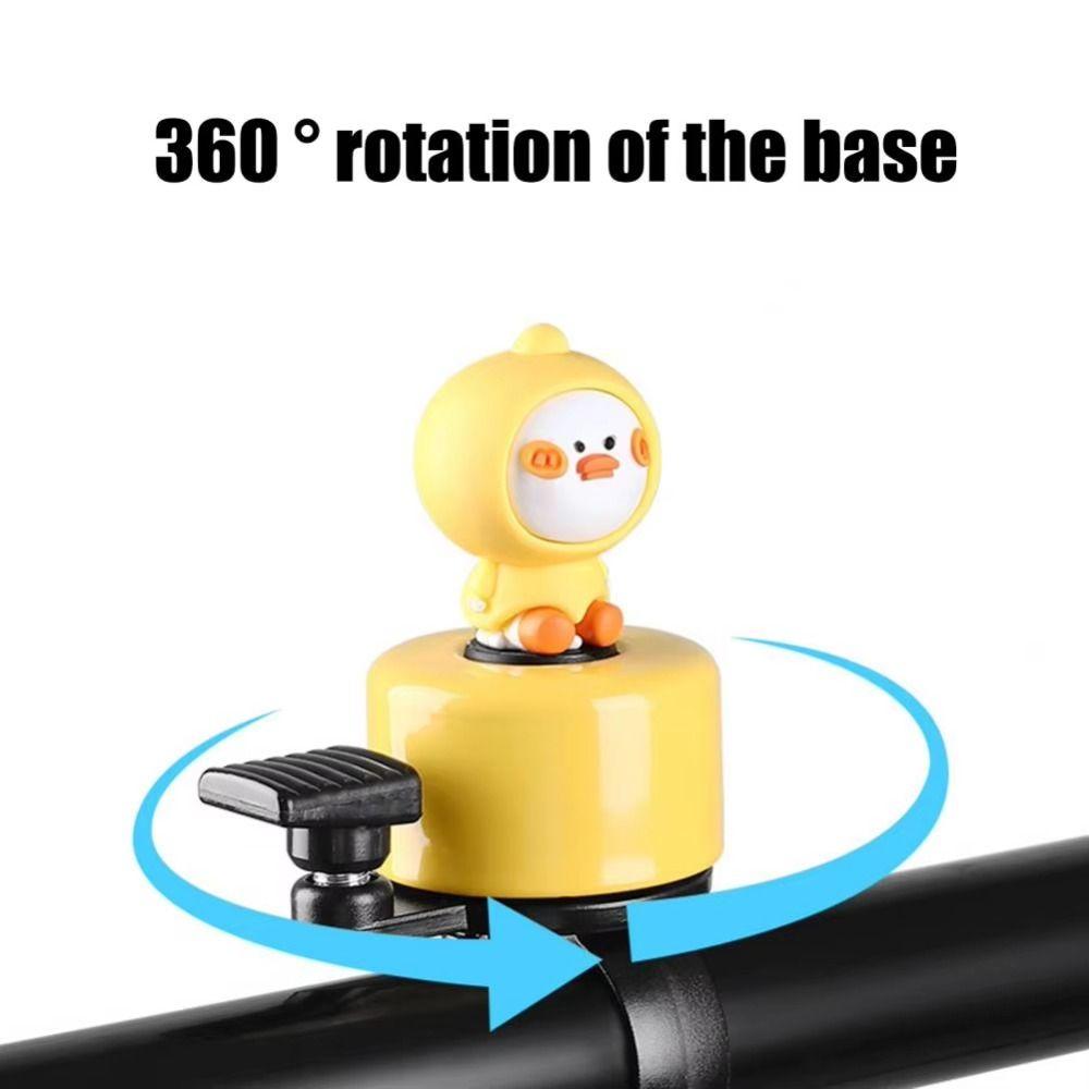 Легкий велосипедный звонок в виде животного, мини-звонок на руль велосипеда, декоративный велосипедный звонок, детские велосипеды