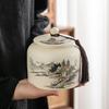 Керамическая антикварная чайница Deou Xingguang Подарочный набор