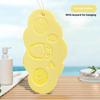 Soft Bath Sponge Brush for Kids with Lanyard Exfoliating Dead Skin Massager Cleaning Shower Sponge Rub