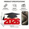 Держатель для денег на выпускной 2026 года Деревянная праздничная табличка Graduation Money Box в форме шапки для дочери сына Старшая школа