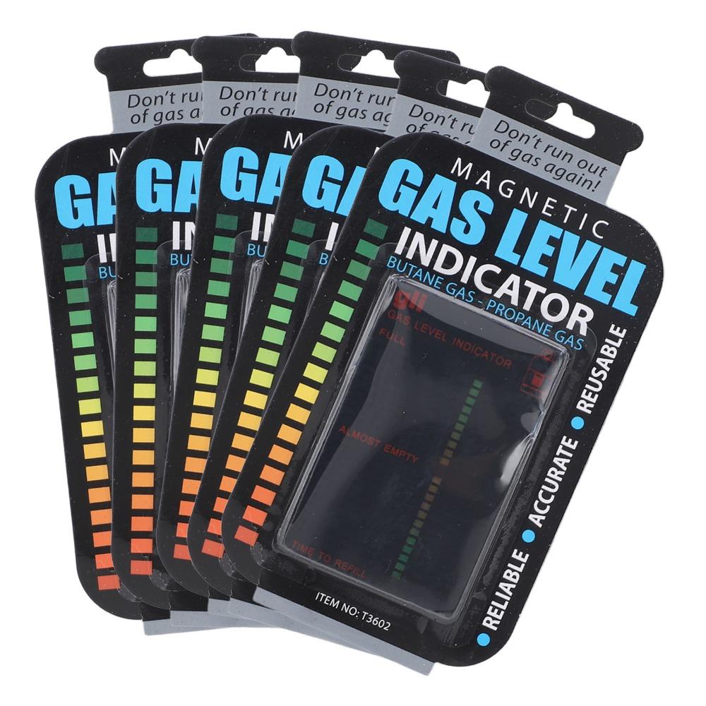 5PACK Magnetic Propane Fuel Level Indicators PET Soft Magnetic Propane Tank Gauge  Outdoor Barbecues