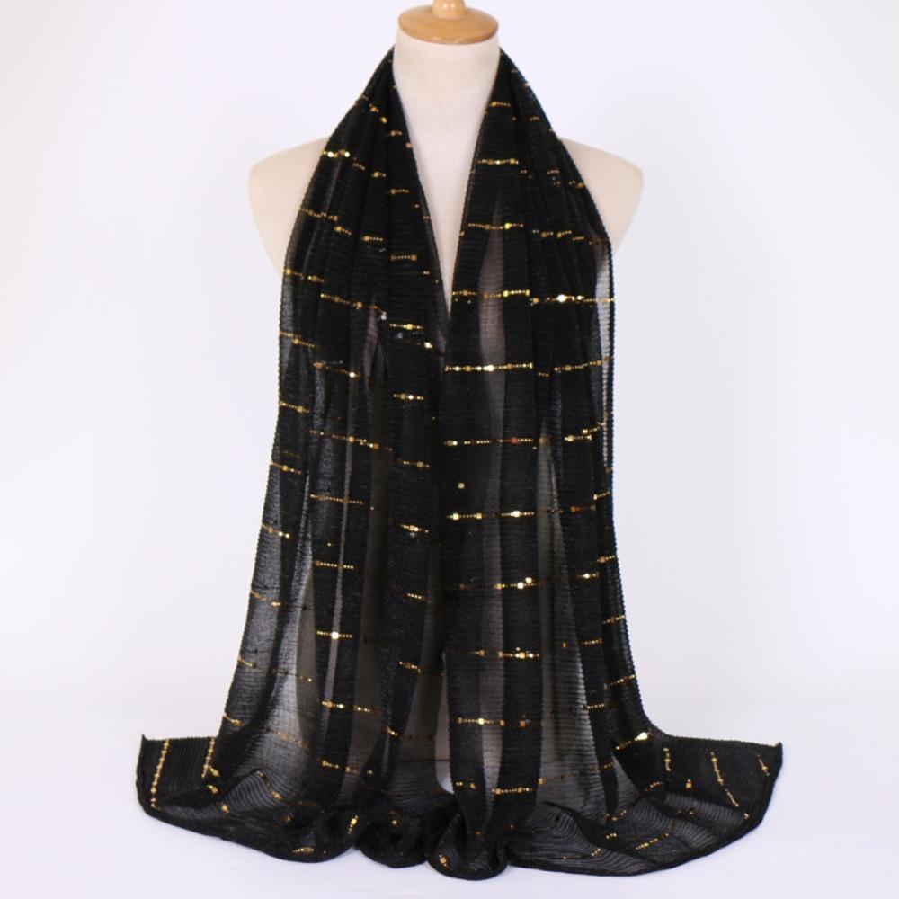 Female Shawl Solid Color Silk Scarf New Scarves