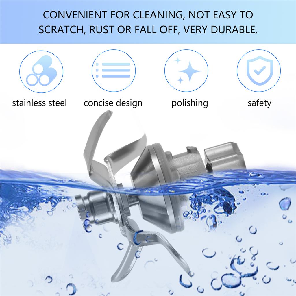 Сменные аксессуары для блендера из пищевой нержавеющей стали, подходят для Vorwerk Thermomix TM5