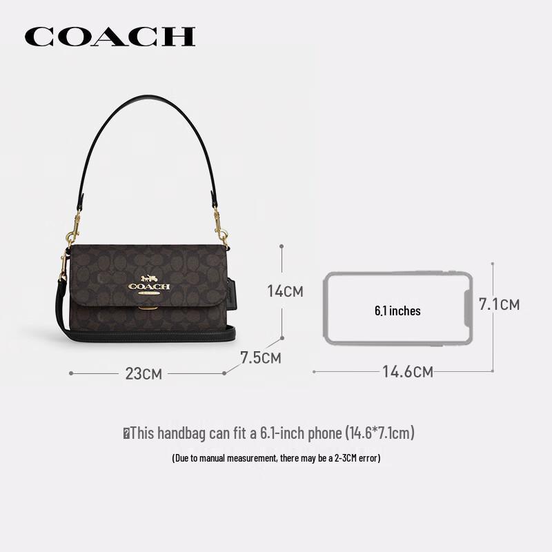 Coach Brynn Women's Shoulder Crossbody Envelope Bag