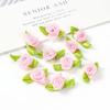 100/200Pcs Artificial Rose Flower Head Valentine's Day Bouquet Photo Props Baby Bride Gift Party Mother's Day Hairpin Decoration