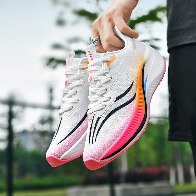 Running Shoes Flying 4c Carbon Plate Red Rabbit 7 Year of the Dragon Male Students Sports Older Children's Racing Running Shoes Women's Sports Mara