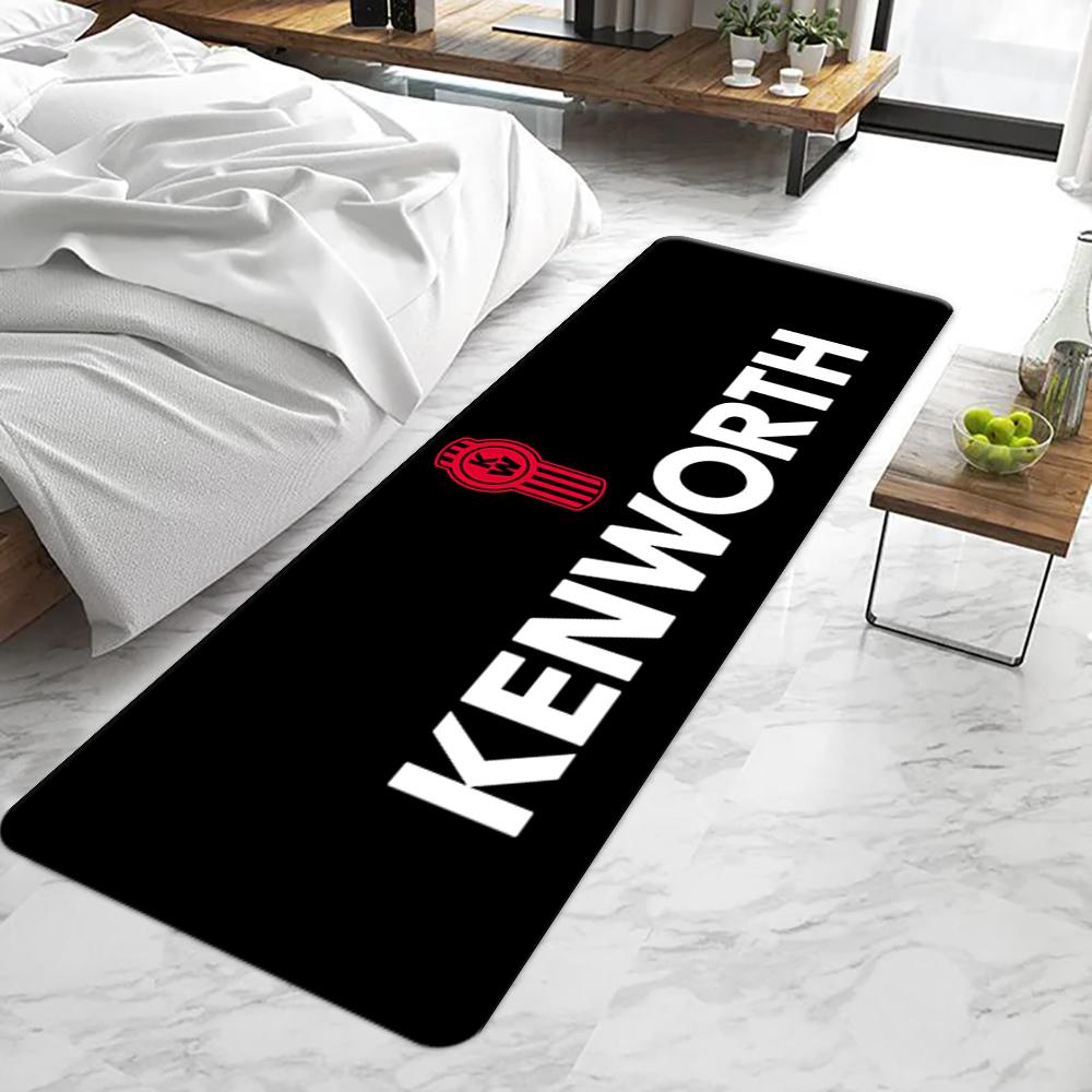 1 pcs Modern truck logo flannel printed carpets, balcony, corridor and porch carpets, bedroom bed blankets, home decoration