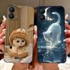 Cute Painting Phone Case For Motorola Moto G53 G73 Soft Silicone TPU Back Cover For MOTO G53 G73 5G Cases Bumpers