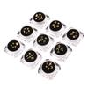 5Pcs/Box Dental Diamond Crystal Teeth Studs Metal Tooth Ornaments Tooth Gems Jewelry Tooth Decoration