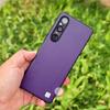 Чехол для Sony Xperia 1 V 5 10 IV 1 III Роскошный Силиконовый Кожаный Защитный Задняя Крышка Телефона Для Xperia 1iV 5V 10V Стильный Бампер