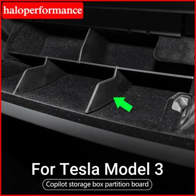 Model3 Car Copilot Storage Box для Tesla Model 3 Y 2022 Аксессуары Многоуровневая сортировочная доска ModelY Three Auto Interior