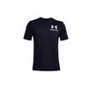 Under Armour Мужская футболка с втачным рукавом Черная 1357174-001