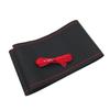 1Pc 38CM Car Steering Cover DIY Steering Wheel Covers Artificial Leather Braid Design with Needle and Thread Interior Kits