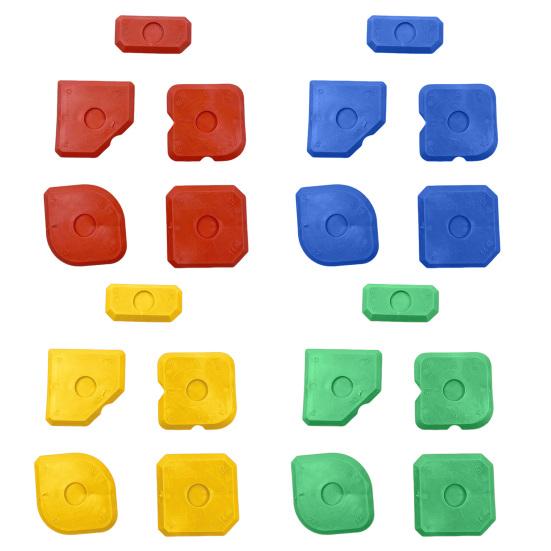 5Pcs/Set Silicone Caulking Tools Kit Kitchen Bathroom Floor Window Sealant Finishing Tool