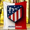 1pc Atletico Madrid Theme Blanket - Digital Print, Polyester, Cozy for All Seasons, Perfect for Outdoor, and Travel
