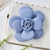 Exquisite Large Flower Corsage Soft Formal Dress Badge 22cm Camellia Brooch  Clothing Accessory