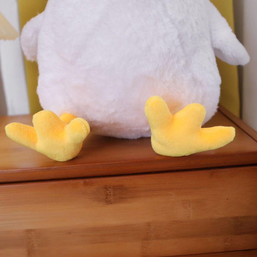 Hen Chick Doll Throw Pillow PP Cotton Chicken Plush Dolls Simulation Chicken Plush Toy Kids Gifts