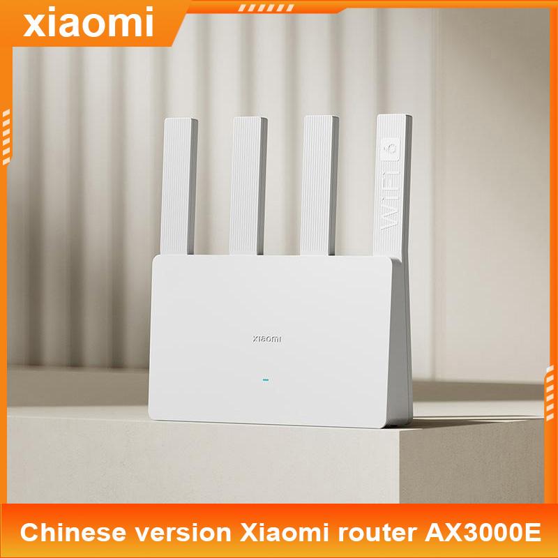 НОВЫЙ Китайская версия Xiaomi Роутер AX3000E WiFi6 Двухдиапазонный 3000 Мбит/с 160 МГц 4 Усилителя Сигнала Mesh WiFi Расширитель Повторитель Двухъядерный ЦП