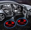 2 шт. Светодиодный светильник для двери автомобиля с логотипом, лазерный проектор приветствия, логотип для Ssangyong Rexton Sports Korando Kyron Musso, для всех моделей