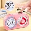 Цифровой будильник, будильник с обратным отсчетом, маленькие настольные часы для студентов, многофункциональный таймер, ЖК-электронный будильник