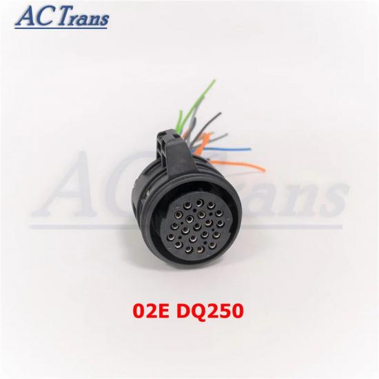Разъем ECU для трансмиссии DSG DQ250 02E, штекерный и гнездовой, 20 контактов