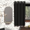 Blackout Curtain with Eyelets 135x180 Cm BOHEME Black, by Soleil d'Ocre