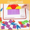 Wooden Shape Puzzle Educational Toy For Kids With Color Matching For Early Learning Development