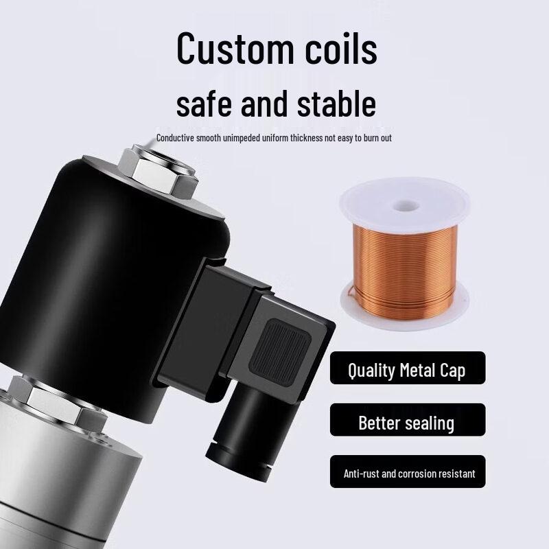 Yundu DN4-6 High-Pressure Explosion-Proof Solenoid Valve