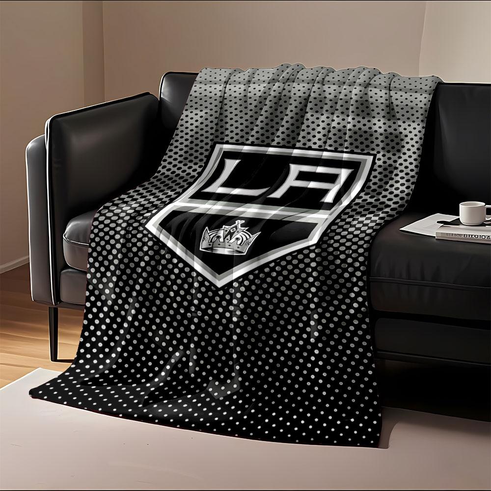 LA Hockey Crown Design Blanket print blanket soft and cozy perfect for the living room bed sofa or a nap,gift