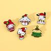 Креативный рождественский образ Sanrio Металлическая значок Пудинг Собака Югуй Собака Мелоди Брошь