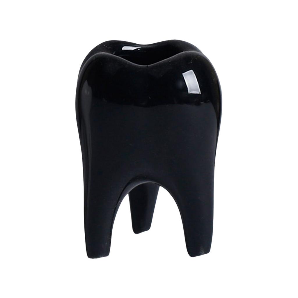 Керамический горшок для суккулентов, кашпо в виде зуба, украшение для суккулентов, кактусов, контейнер для дома, балкона