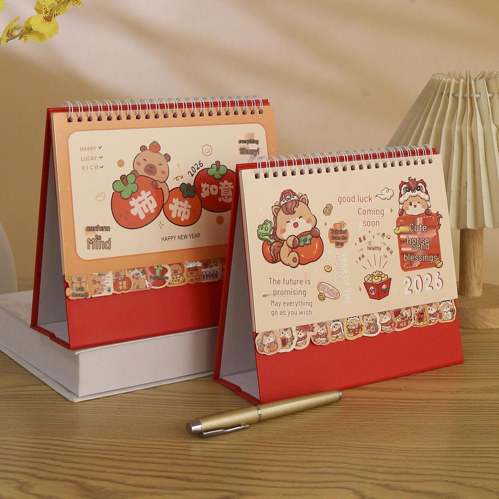 2026 Высокоценный настольный календарь-планировщик, украшение